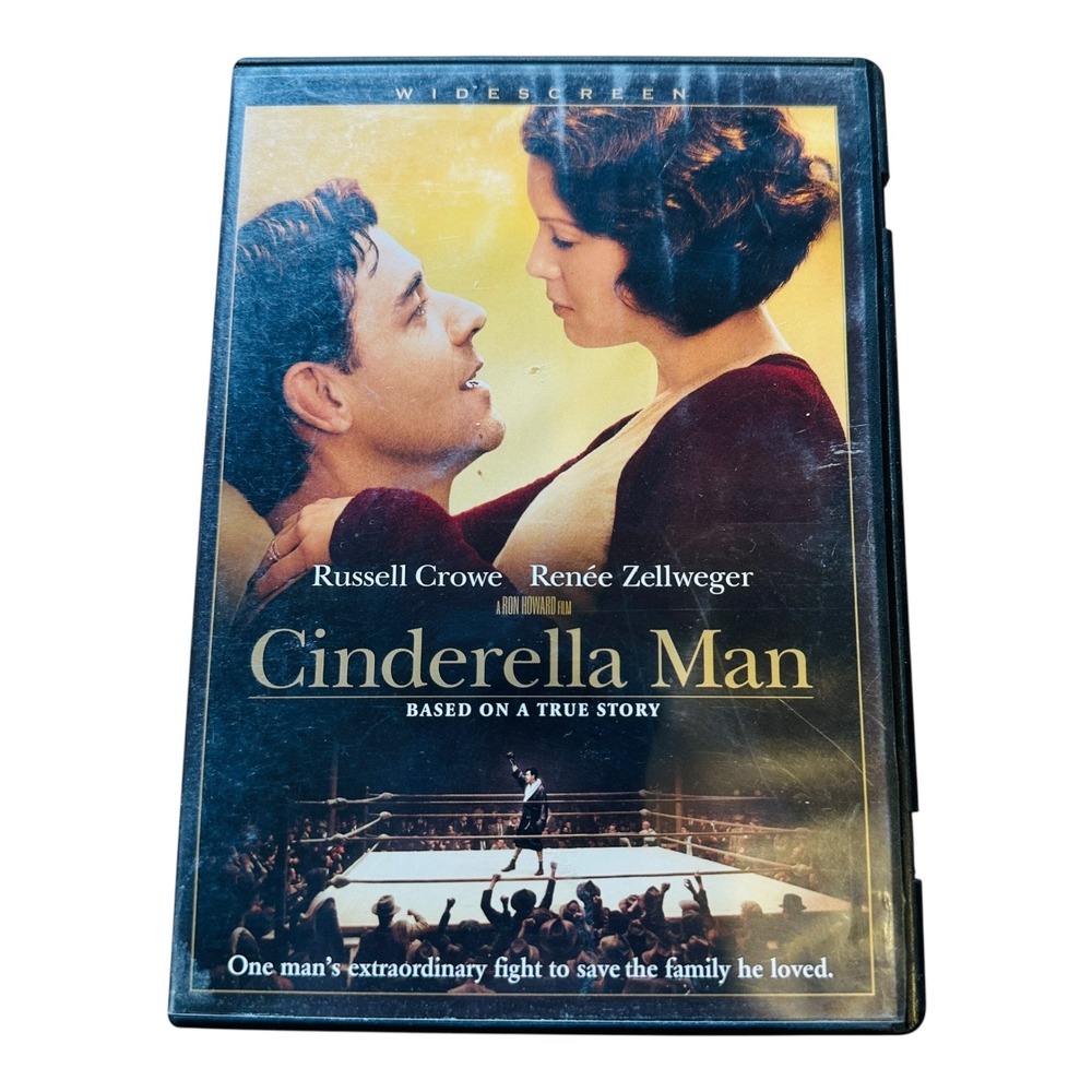 Cinderella Man DVD Widescreen Ron Howard Russell Crowe Renee Zellweger